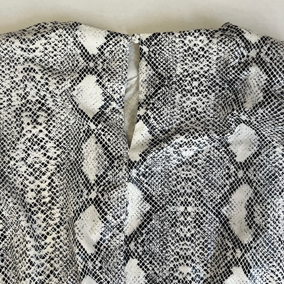 Pants store faux snakeskin top, size small. - Picture 4 of 8